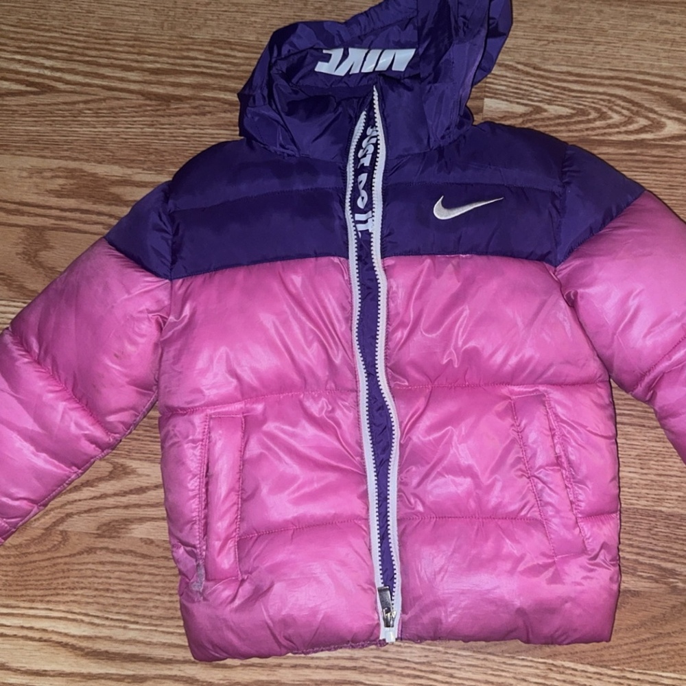 Puffer Nike jacket.